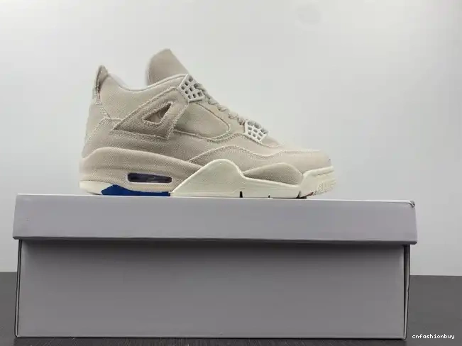 (W) Jordan Blank 4 Canvas Retro DQ4909-100 0704